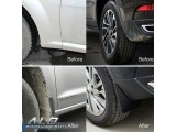 Front Rear Splash Mud Guards Flaps WITHOUT Fender Flares
